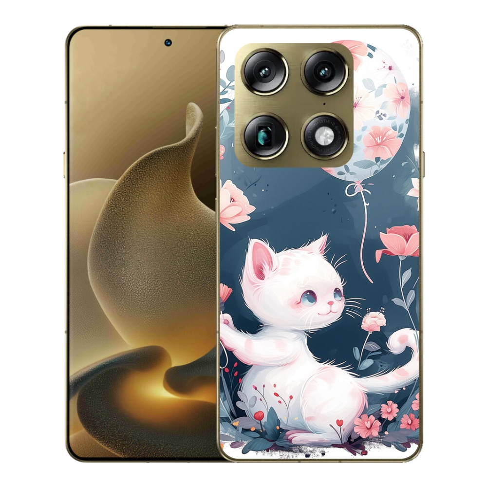 mmCase gél tok a Motorola Signature-hez – cica léggömbbel