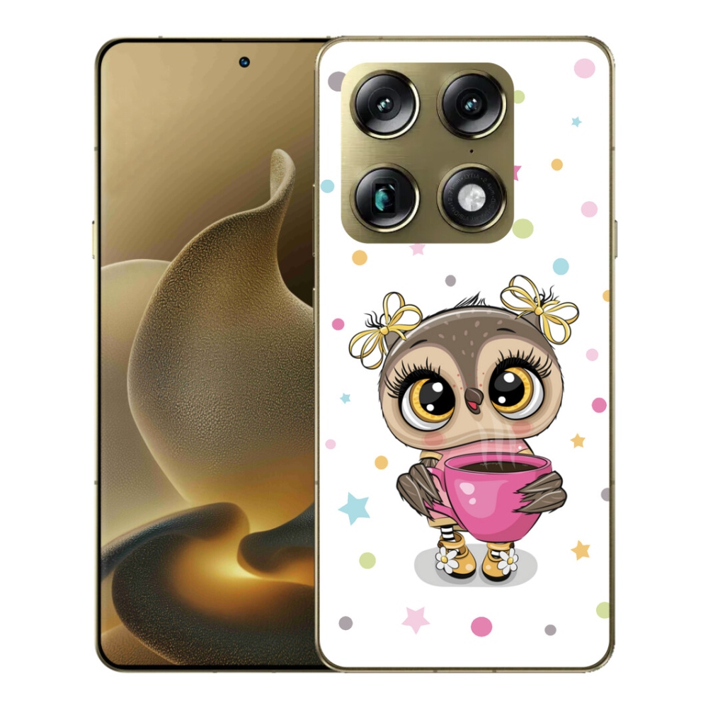 mmCase gél tok a Motorola Signature-hez – rajzolt bagoly
