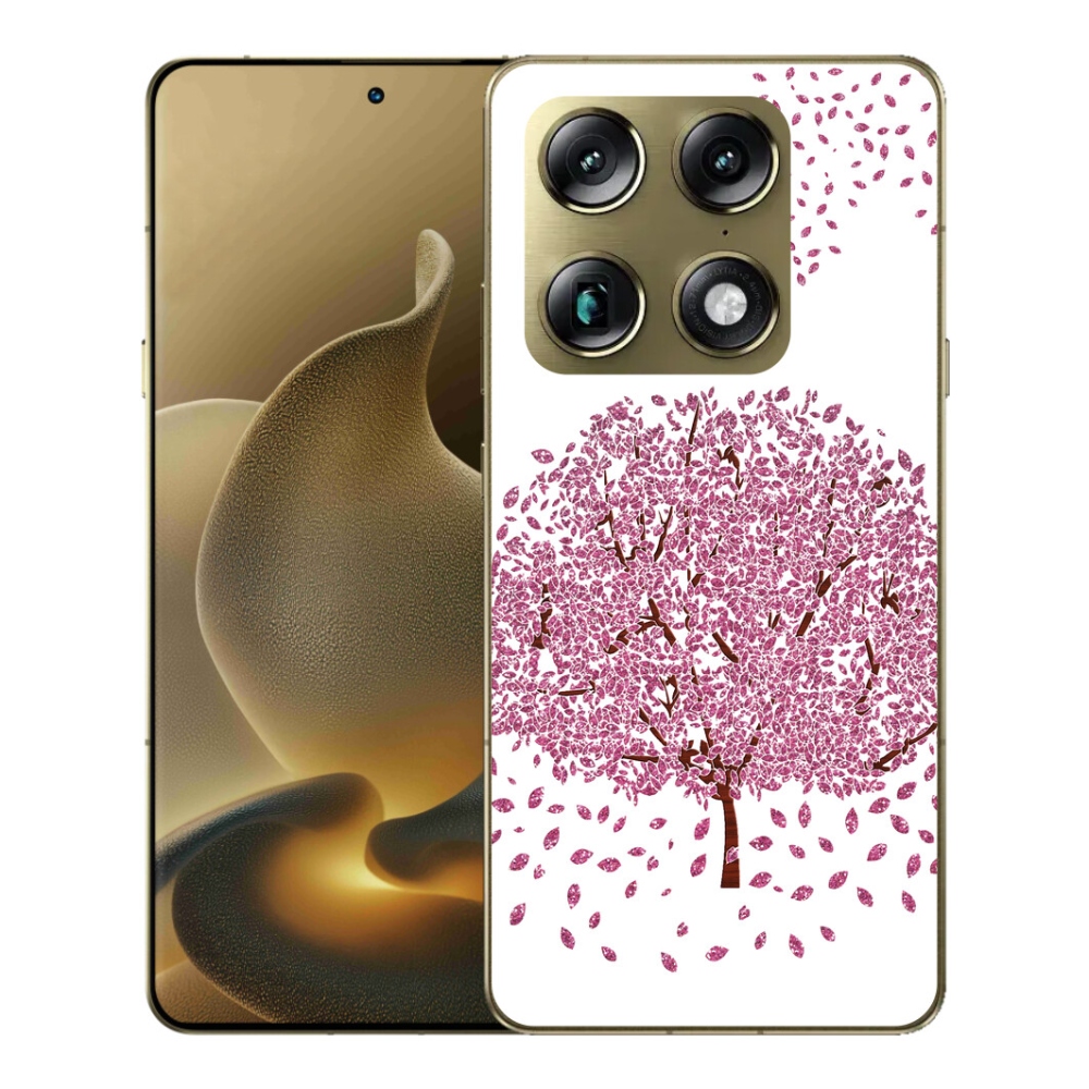mmCase gél tok a Motorola Signature-hez – rajzolt fa levelekkel