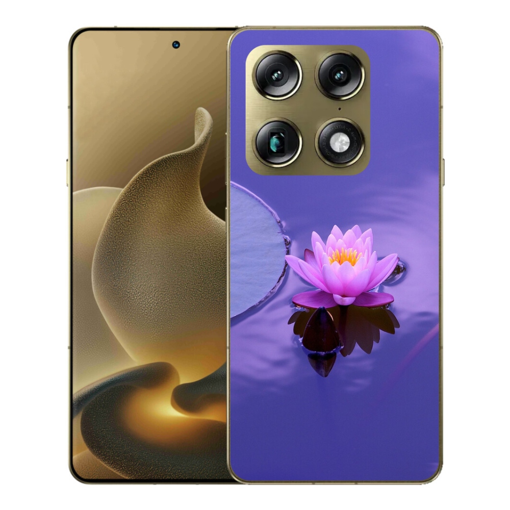 mmCase gél tok a Motorola Signature-hez – virág a víz felszínén