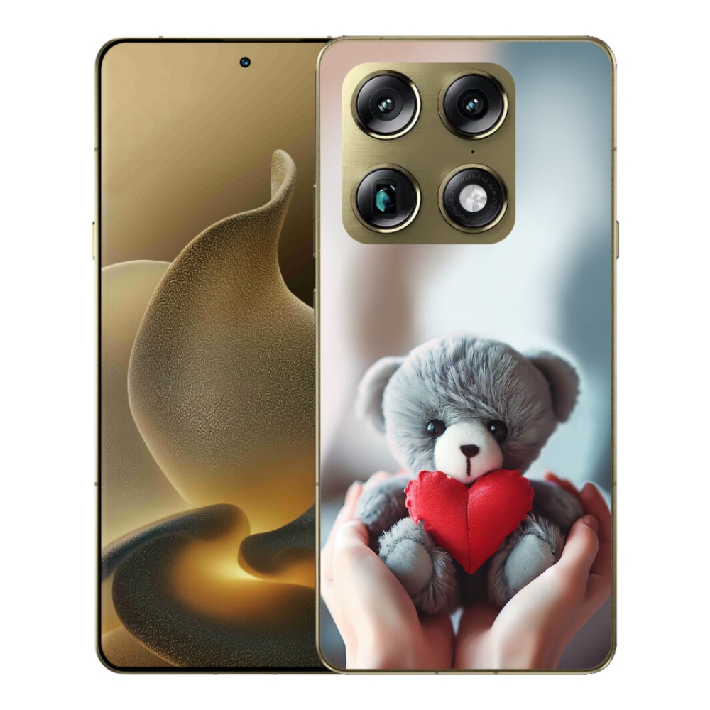mmCase gél tok a Motorola Signature-hez – mackó a szerelmeseknek