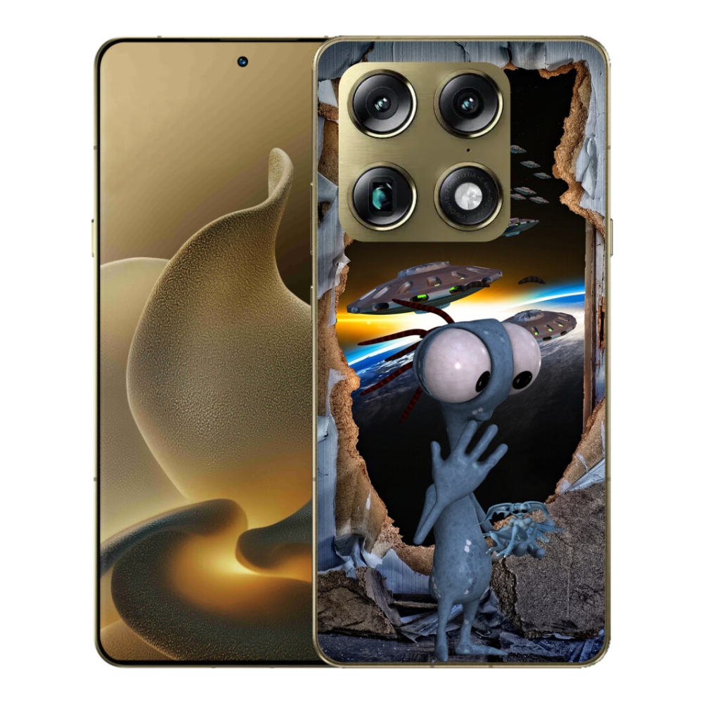 mmCase gélhuzat a Motorola Signature-hez – „Földönkívüli”