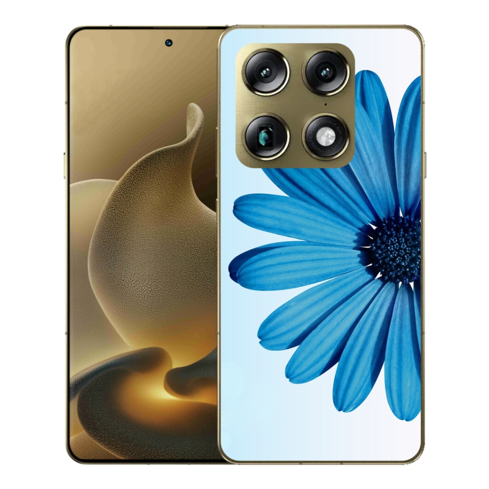 mmCase gél tok a Motorola Signature-hez – kék margaréta