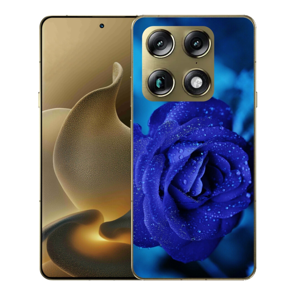 mmCase gél tok a Motorola Signature-hez – kék rózsa