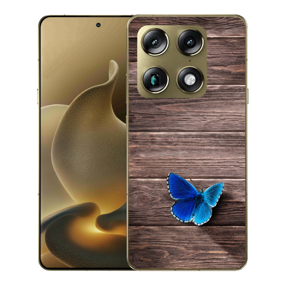 mmCase gél tok a Motorola Signature-hez – kék pillangó 1