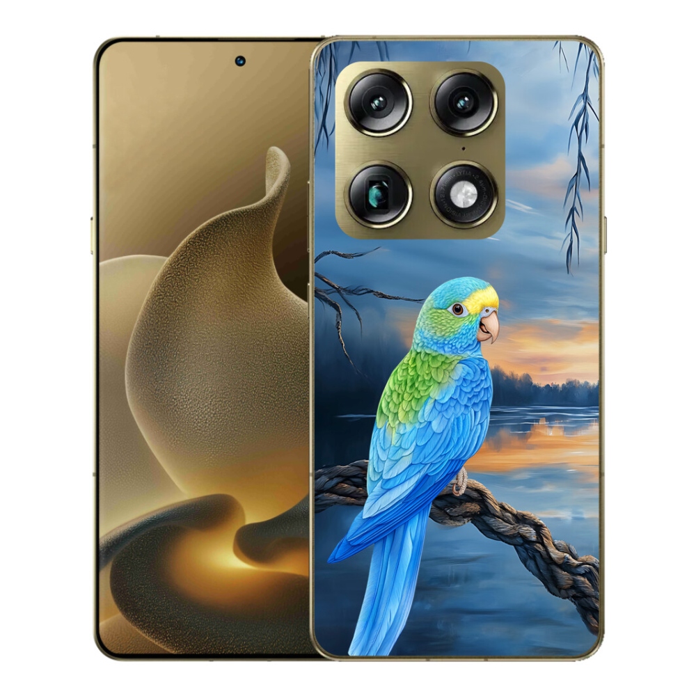 mmCase gél tok a Motorola Signature-hez – kék papagáj