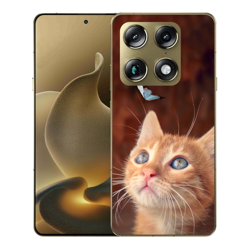 mmCase gél tok a Motorola Signature-hez – pillangó és cica