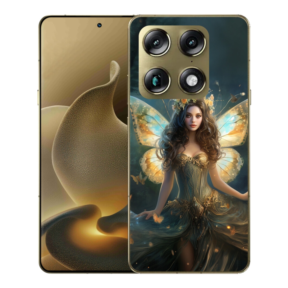 mmCase gél tok a Motorola Signature-hez – Pillangós nő