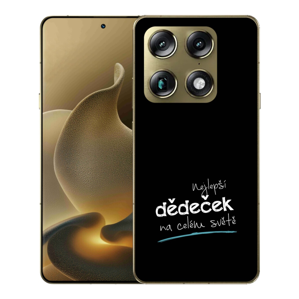 mmCase gél tok a Motorola Signature-hez – a legjobb „Grandpa 3” fekete háttérrel