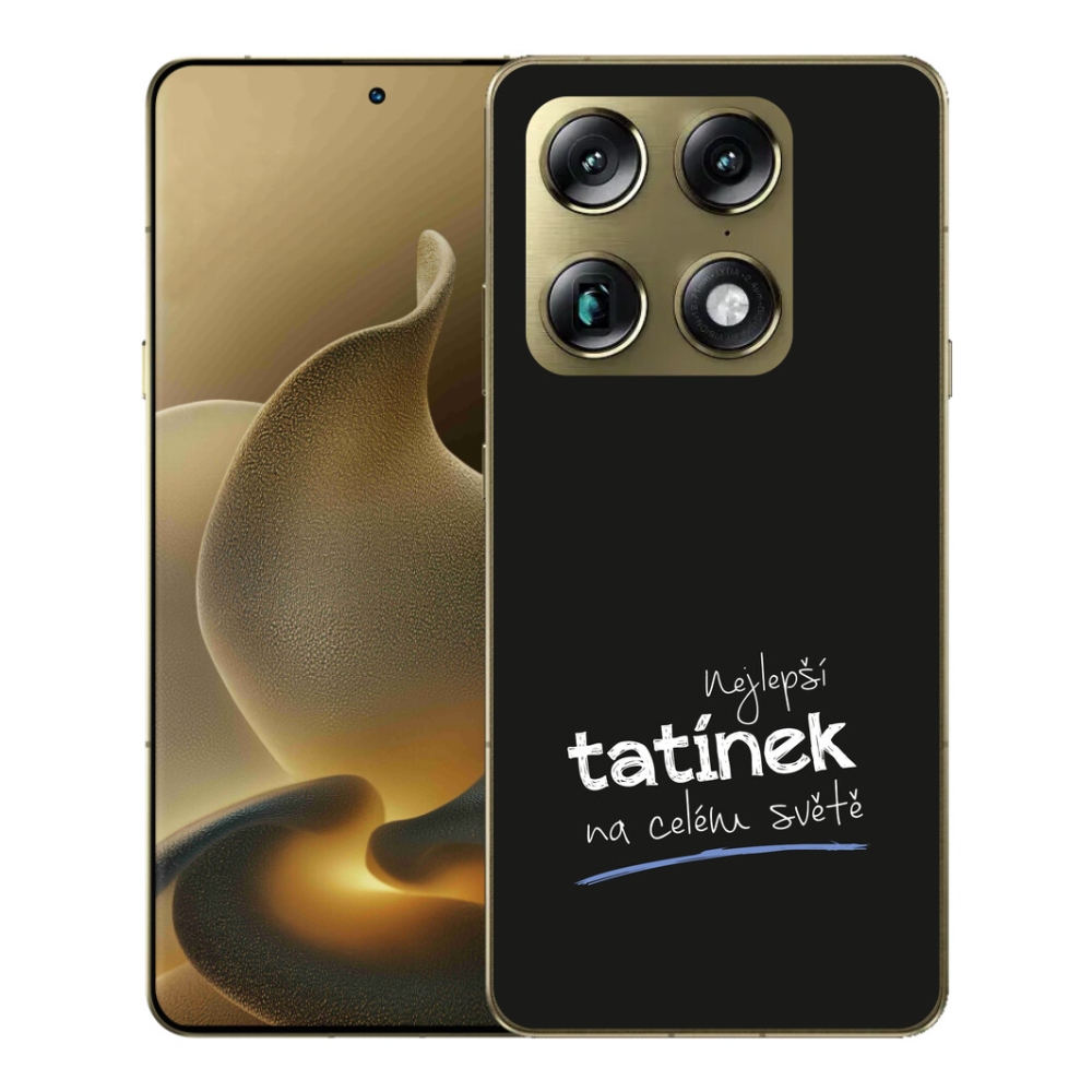 mmCase gél tok a Motorola Signature – A legjobb apa 4 fekete háttérrel