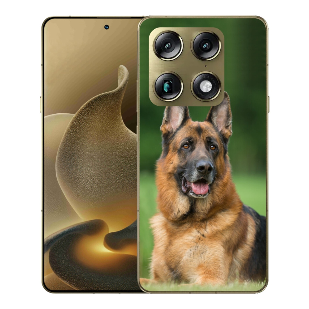 mmCase gél tok a Motorola Signature-hez – német juhászkutya