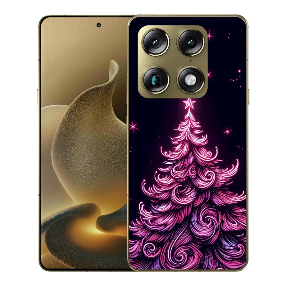mmCase gél tok a Motorola Signature-hez – neon karácsonyfa 2