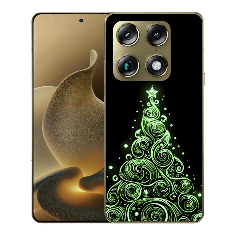 mmCase gél tok a Motorola Signature-hez – neon karácsonyfa 3