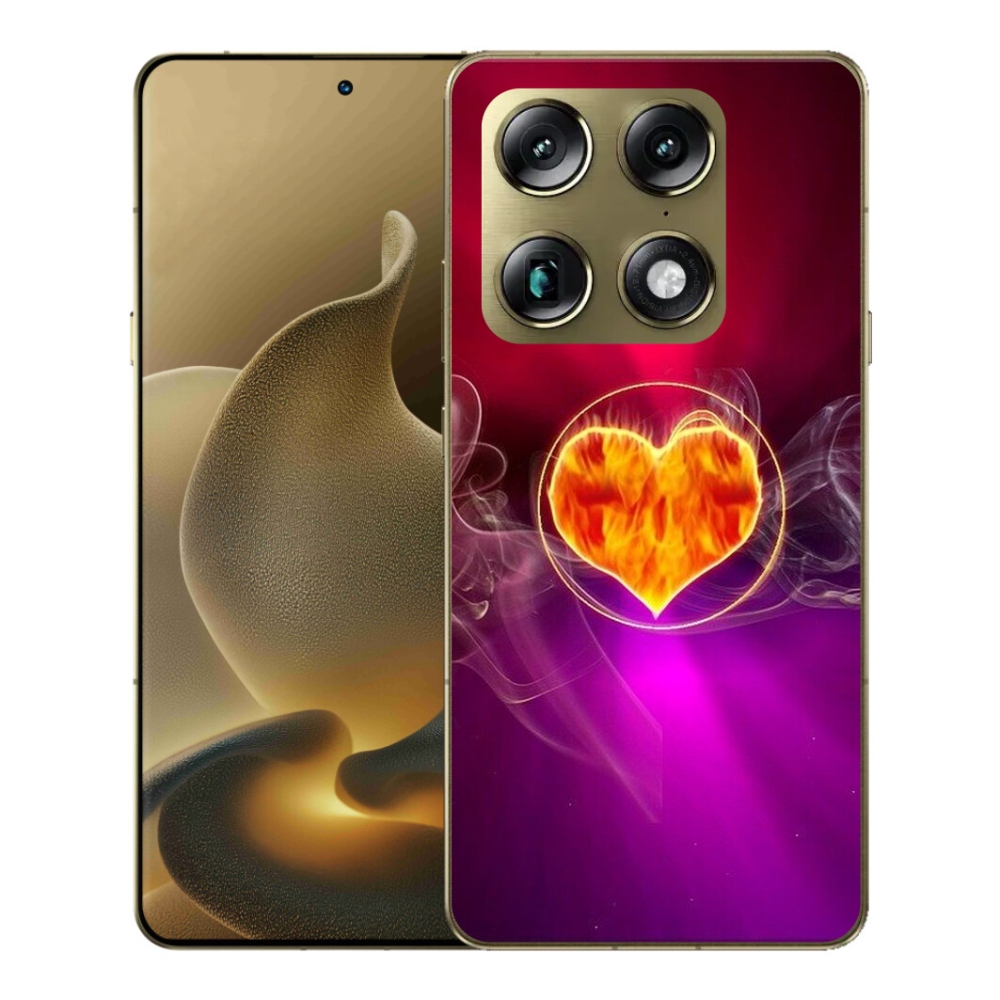 mmCase gél tok a Motorola Signature-hez – tüzes szív