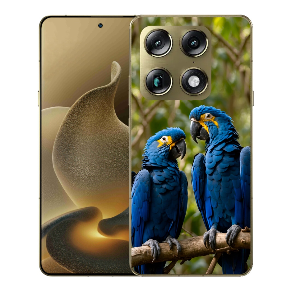mmCase gél tok a Motorola Signature-hez – papagáj páros
