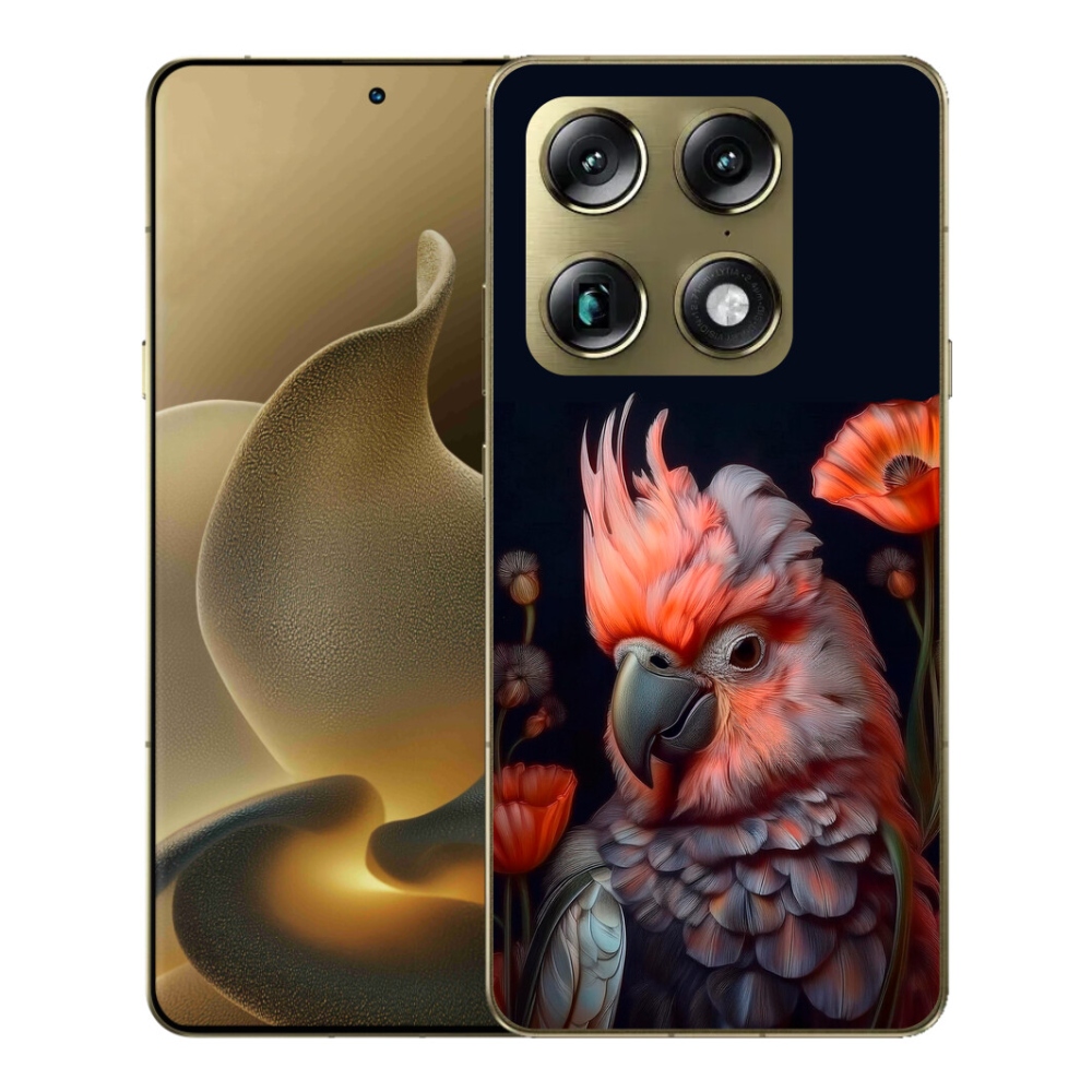 mmCase gél tok a Motorola Signature-hez – színes kakadu papagáj