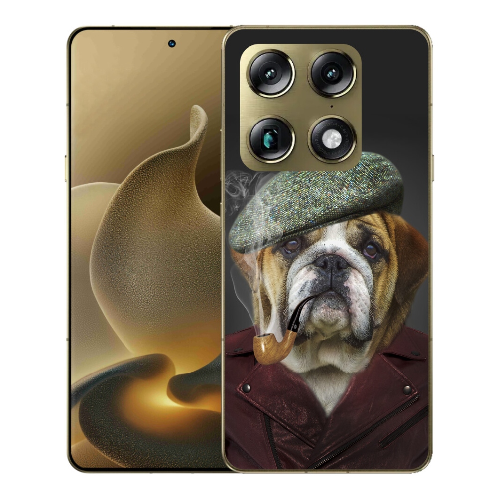 mmCase gél tok a Motorola Signature-hez – pipázó kutya