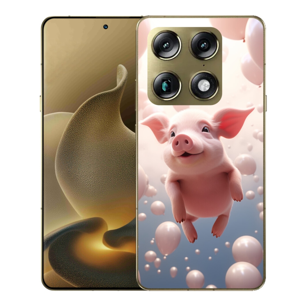 mmCase gélhuzat a Motorola Signature-hez – malac léggömbökkel