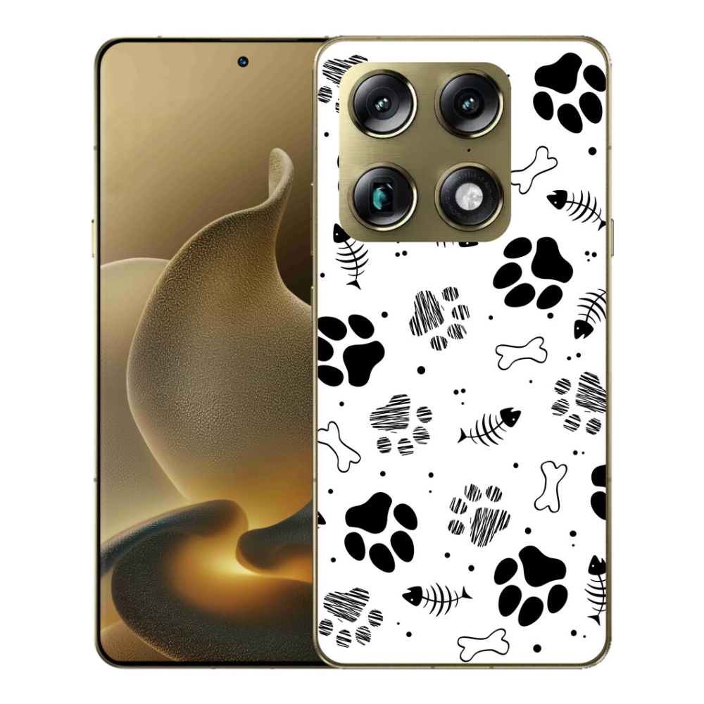 mmCase gél tok a Motorola Signature-hez – kutyamancsok 1