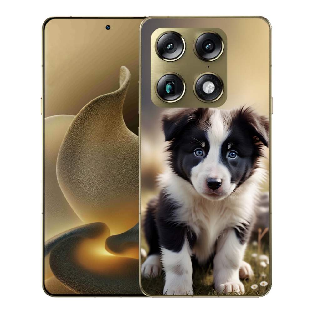mmCase gél tok a Motorola Signature-hez – aranyos border collie