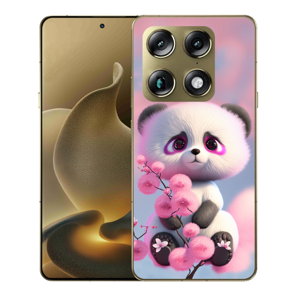 mmCase gél tok a Motorola Signature-hez – aranyos panda 1