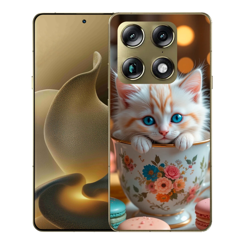 mmCase gél tok a Motorola Signature-hez – aranyos cica 6