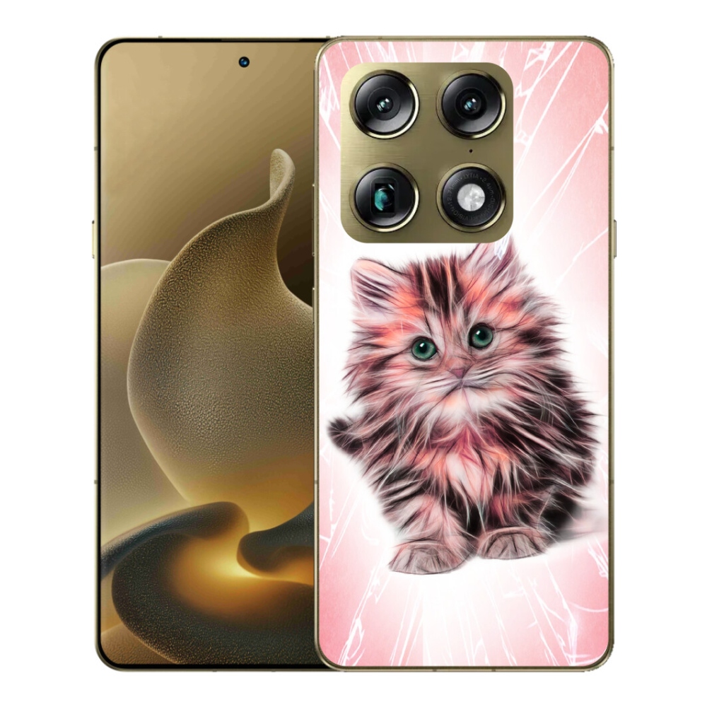 mmCase gél tok a Motorola Signature-hez – aranyos cica