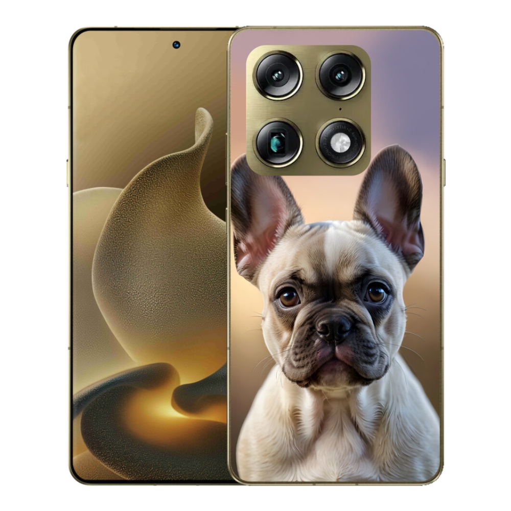 mmCase gél tok a Motorola Signature-hez – aranyos francia buldog