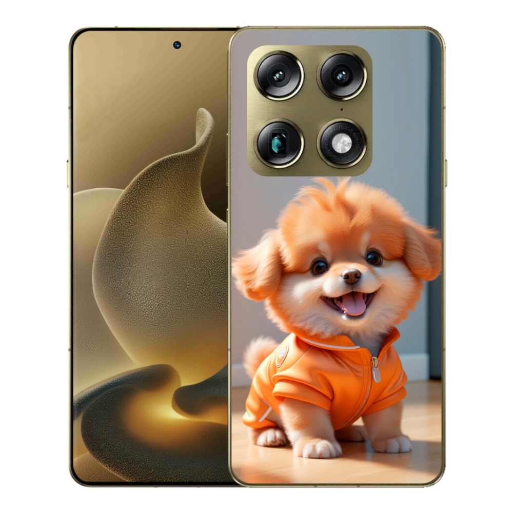 mmCase gél tok a Motorola Signature-hez – aranyos pomerániai pulóverben