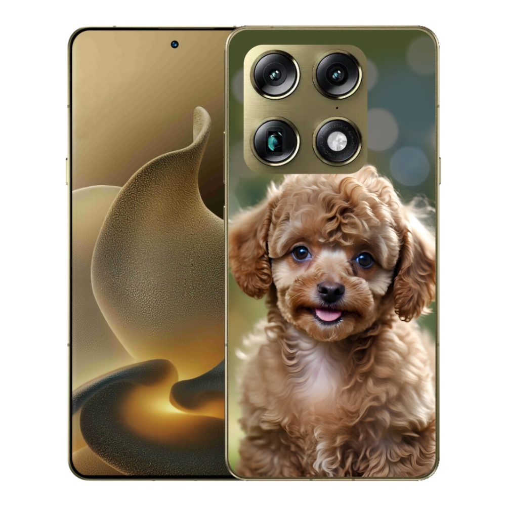mmCase gél tok a Motorola Signature-hez – aranyos pudli