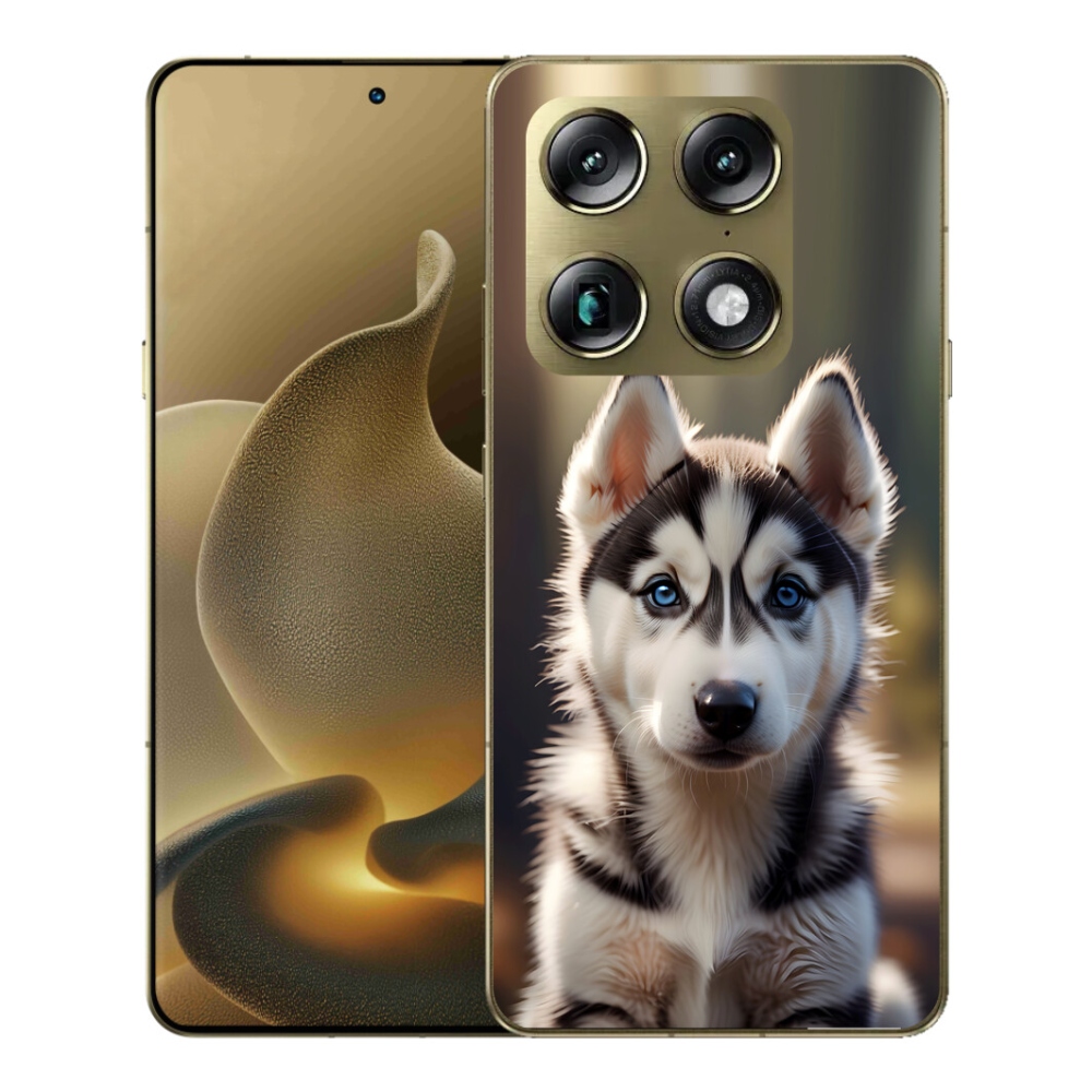 mmCase gél tok a Motorola Signature-hez – aranyos szibériai husky