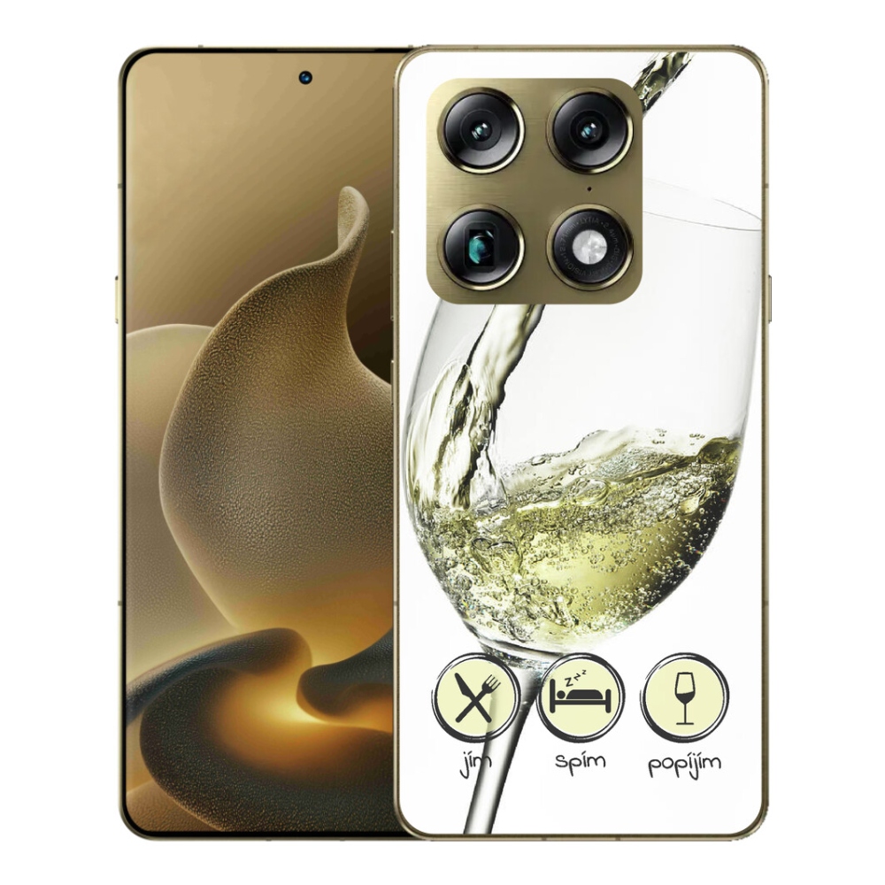 mmCase gél tok a Motorola Signature-hez – fehérboros pohár