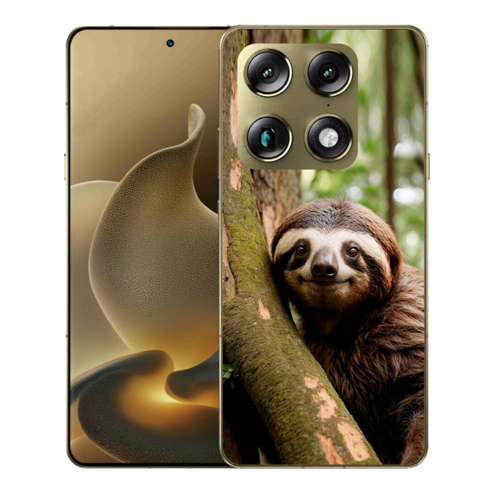 mmCase gél tok a Motorola Signature-hez – mosolygós lajhár
