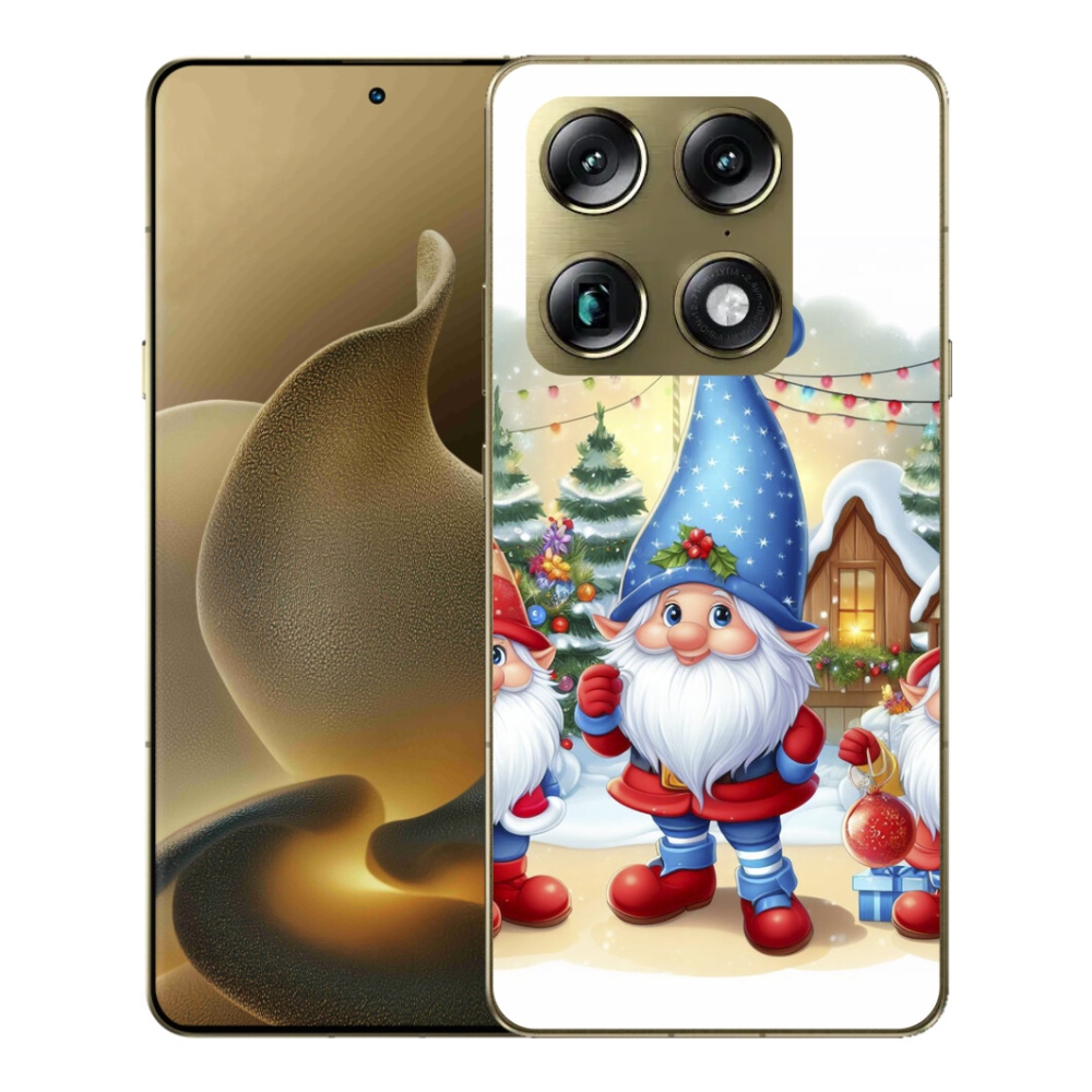 mmCase gél tok a Motorola Signature-hez – karácsonyi manók