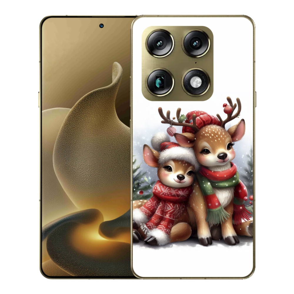 mmCase gél tok a Motorola Signature-hez – karácsonyi rénszarvasok