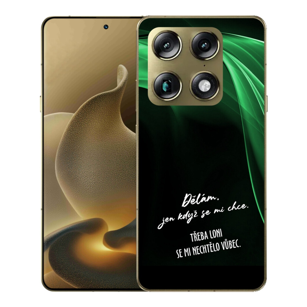 mmCase gél tok a Motorola Signature-hez – vicces felirat, 12 fekete háttér