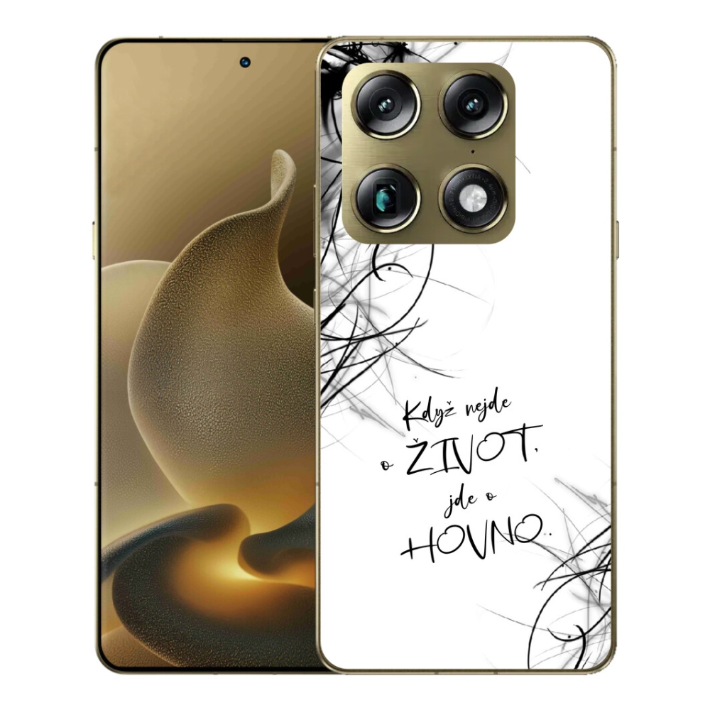 mmCase gél tok a Motorola Signature-hez – vicces felirat, 16 fehér háttér
