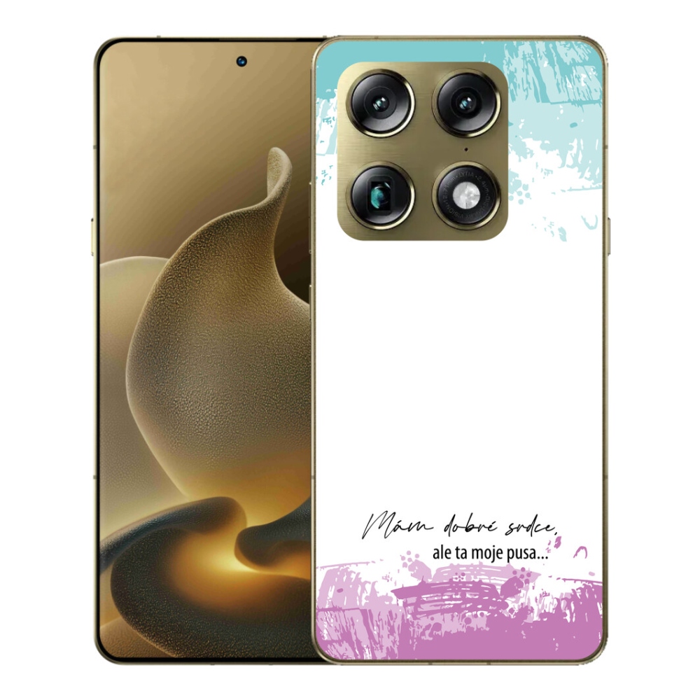 mmCase gél tok a Motorola Signature-hez – vicces felirat, 3 fehér háttér