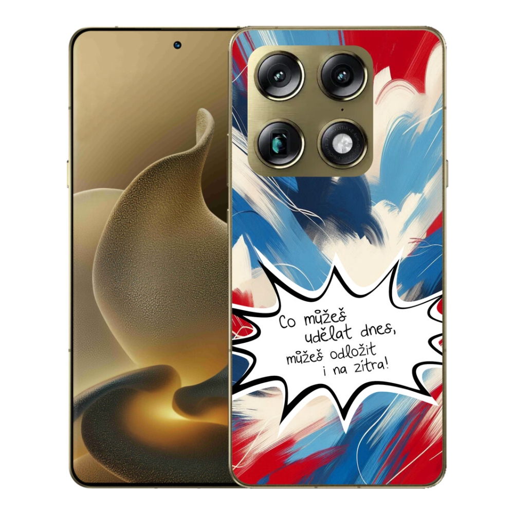 mmCase gél tok a Motorola Signature-hez – vicces felirat, fehér háttér