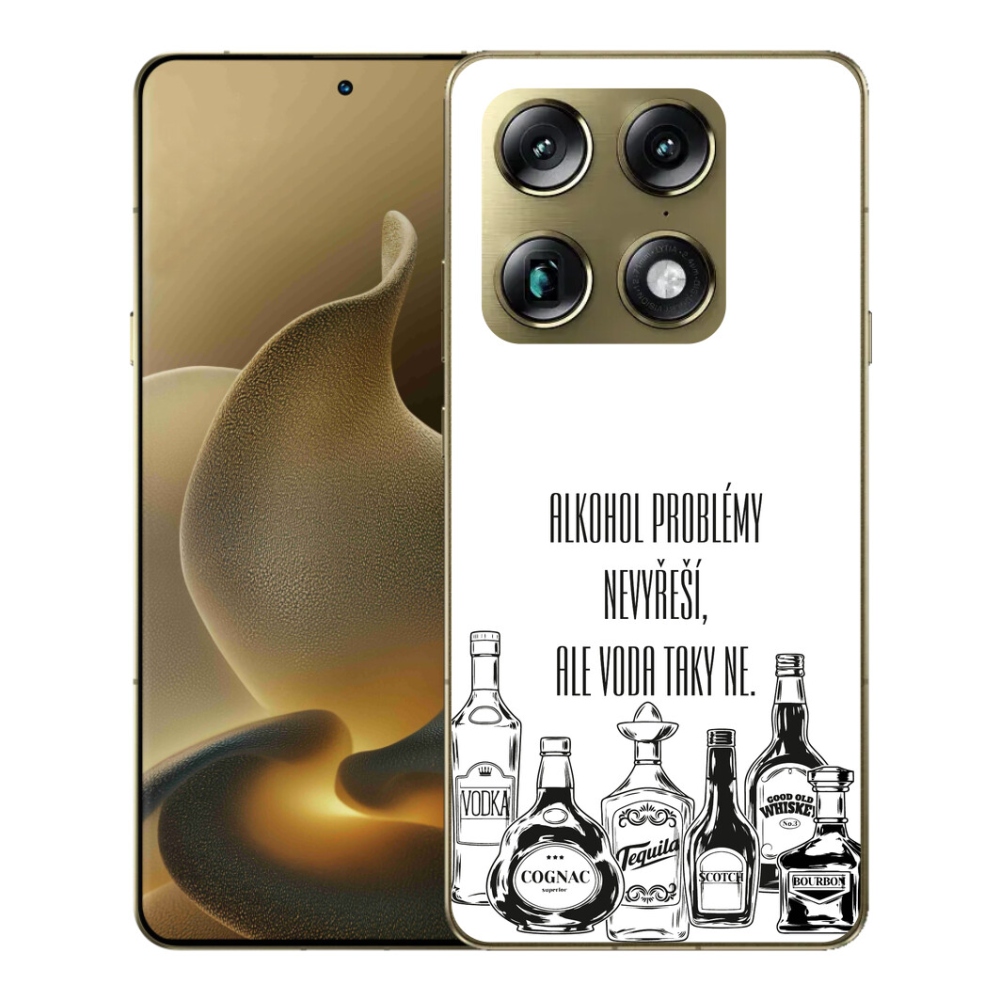 mmCase gél tok a Motorola Signature-hez – vicces felirat fehér háttérrel