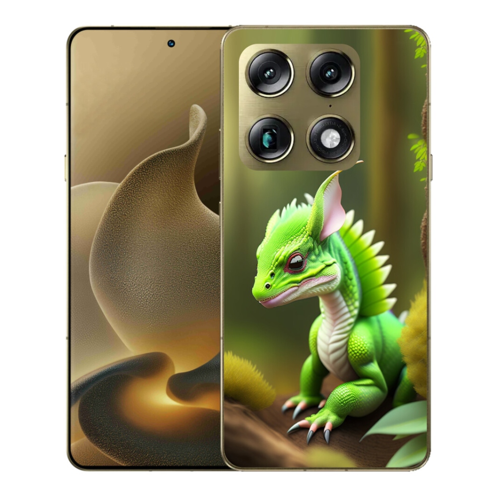 mmCase gél tok a Motorola Signature-hez – zöld sárkány