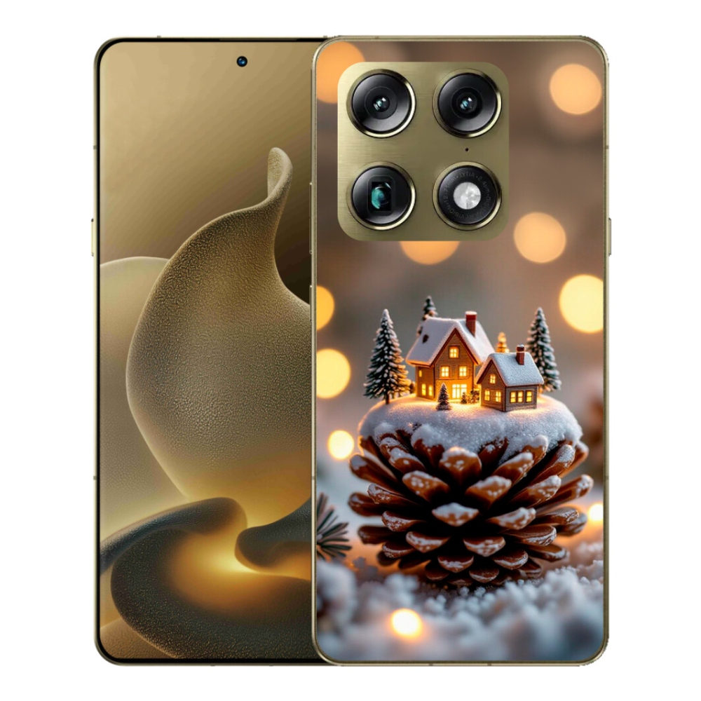 mmCase gélhuzat a Motorola Signature-hez – téli falu