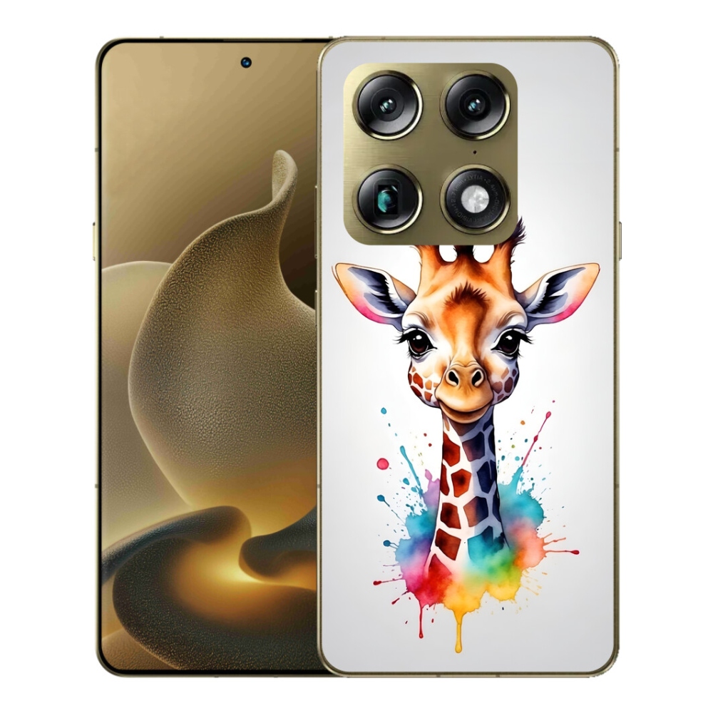mmCase gél tok a Motorola Signature-hez – zsiráf 1