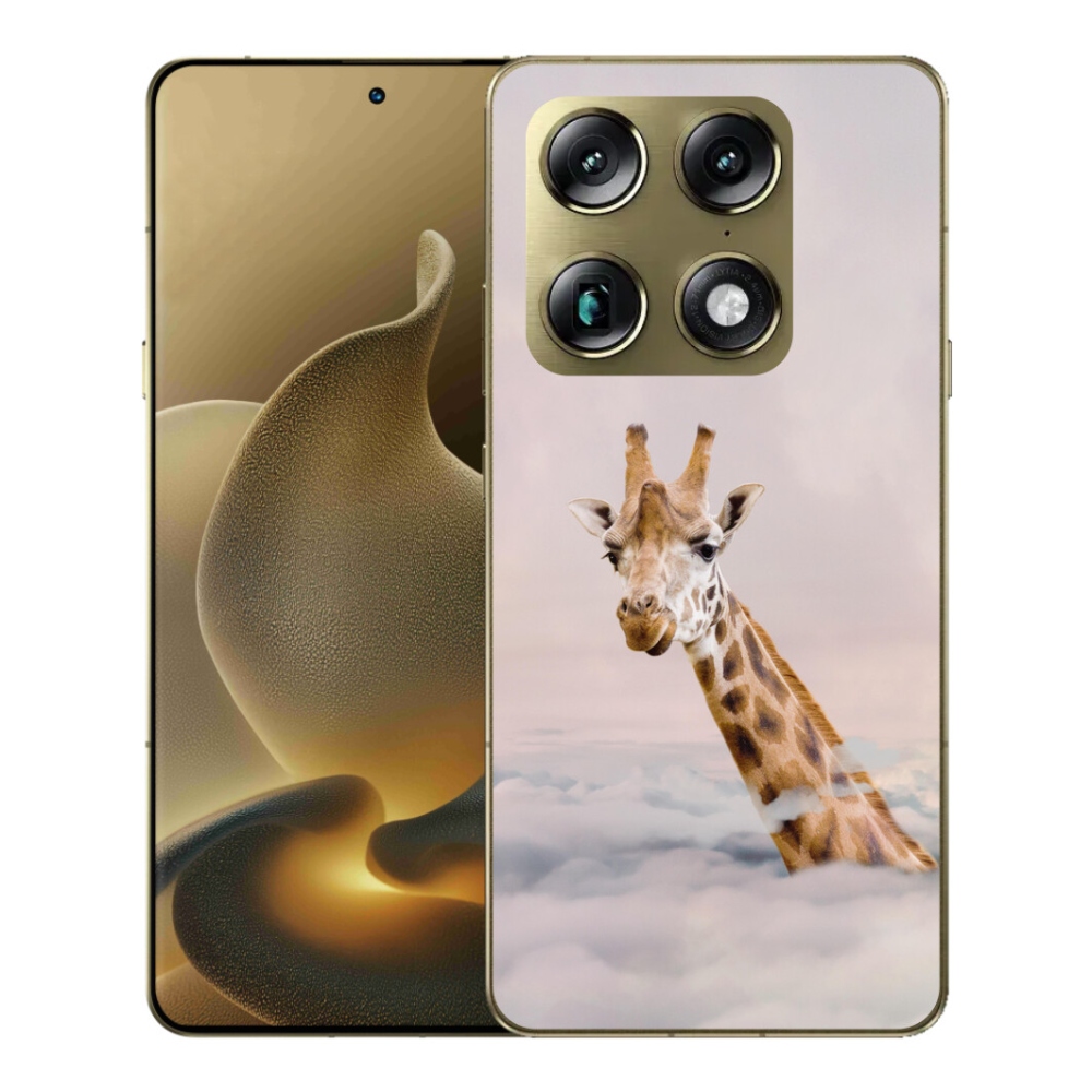 mmCase gél tok a Motorola Signature-hez – zsiráf a felhők között