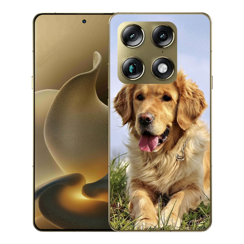 mmCase gél tok a Motorola Signature-hez – arany retriever