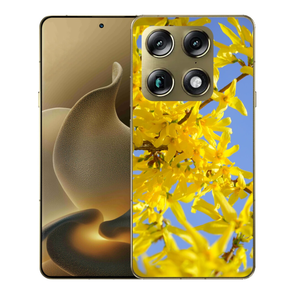 mmCase gél tok a Motorola Signature-hez – sárga virágok