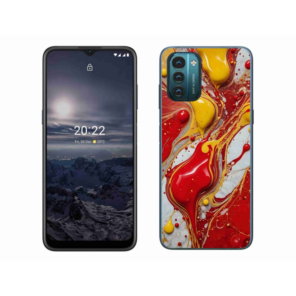 Zselés borítás mmCase a Nokia G11/G21 készülékhez - absztrakt motívum 42