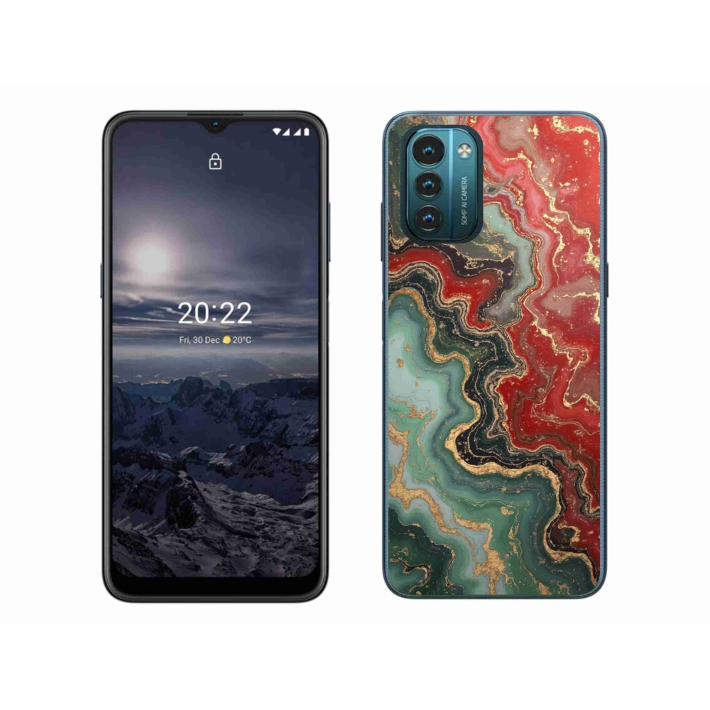 Zselés borítás mmCase a Nokia G11/G21 készülékhez - absztrakt motívum 55