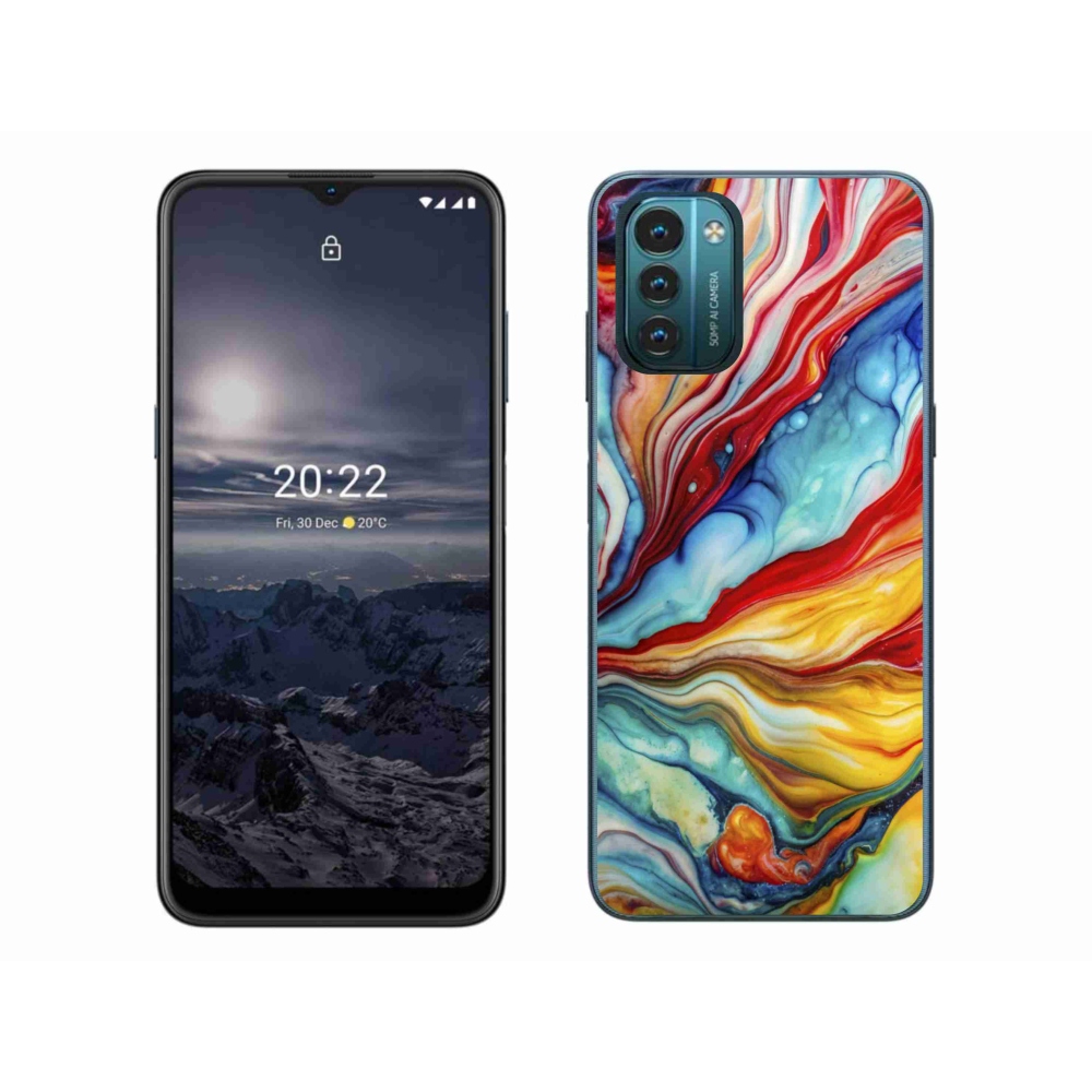 Zselés borítás mmCase a Nokia G11/G21 készülékhez - absztrakt motívum 58