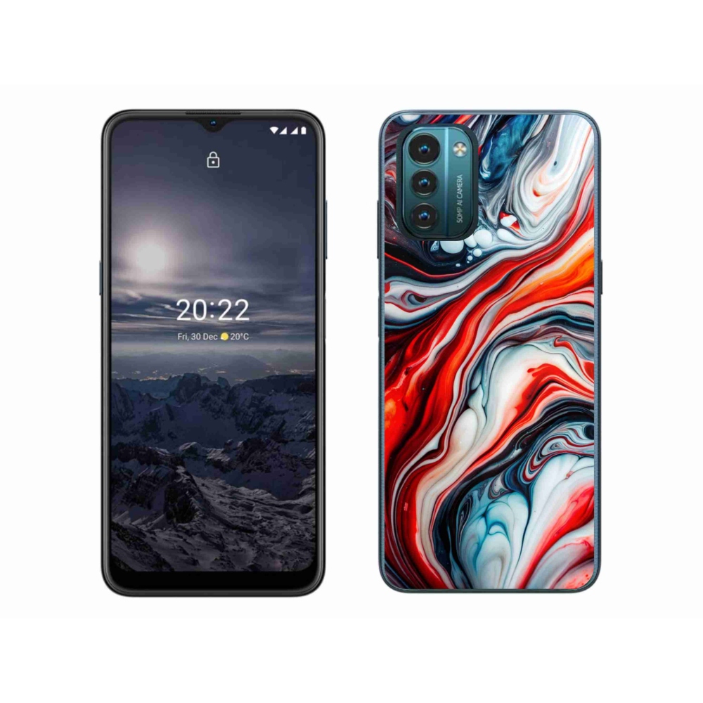 Zselés borítás mmCase a Nokia G11/G21 készülékhez - absztrakt motívum 63